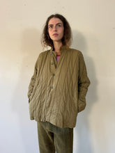 60s Chinese Quilted Cotton Work Jacket