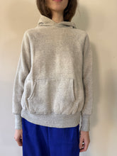50s Waffle-Lined Gray Hoodie