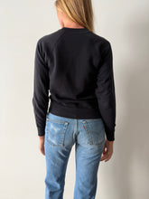 Little Black Raglan Sweatshirt
