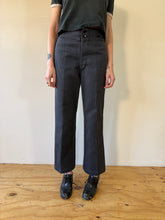 40s French Moleskin Work Trousers 27w