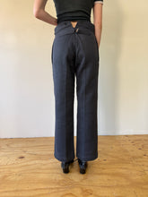 40s French Moleskin Work Trousers 27w