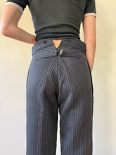 40s French Moleskin Work Trousers 27w