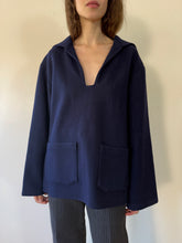 50s French Wool Fisherman Pullover