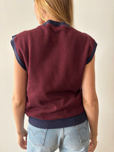 Reversible Zip Up Sweatshirt Vest