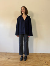 50s French Wool Fisherman Pullover