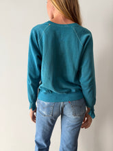 Worn-In & Faded Turquoise Sweatshirt
