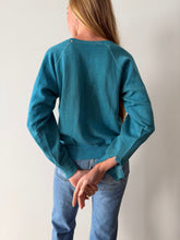 Worn-In & Faded Turquoise Sweatshirt
