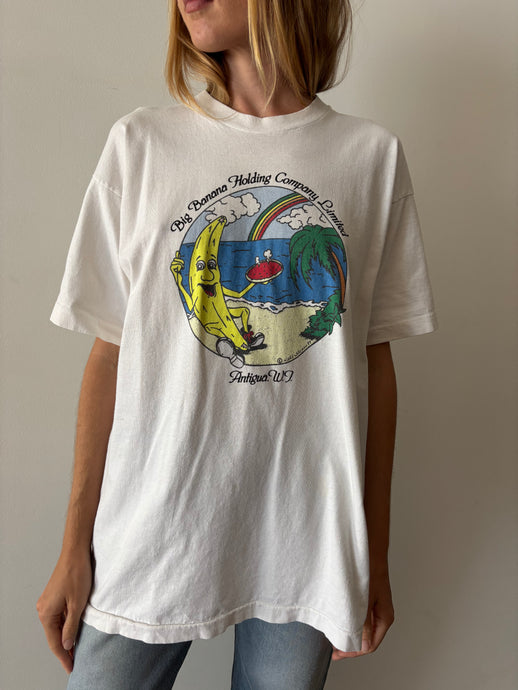 80s Big Banana Holding Company Tee