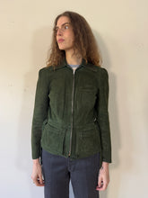 1930s Green Nubuck Leather Jacket