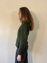 1930s Green Nubuck Leather Jacket
