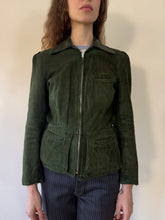 1930s Green Nubuck Leather Jacket