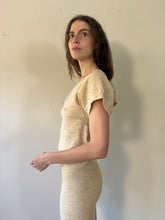 50s Dutch Knit Thermal Dress