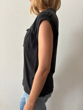 Faded Black Pocket Tank