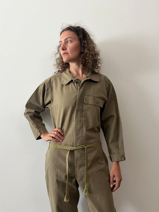 Antique Japanese Canvas Coveralls