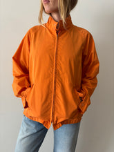 60s Orange Zip Up Golf Jacket