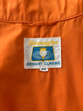 60s Orange Zip Up Golf Jacket