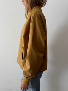 60s Ochre Zip Up Jacket