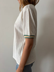60s/70s Jantzen Knit V Neck Shirt