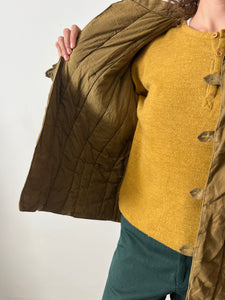 Cotton Quilted Military Jacket