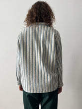 50s/60s Soft Woven Cotton Euro Pajama Shirt