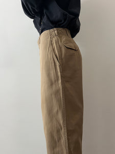 40s/50s Tan Work Pants