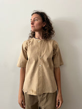 50s Canvas Japanese Baseball Uniform Shirt