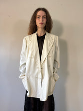 1940s Mens White Linen Suit Jacket