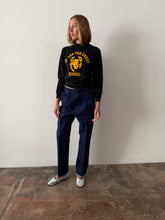 60s French Cotton Twill Work Pants