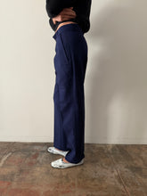 60s French Cotton Twill Work Pants