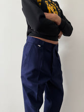 60s French Cotton Twill Work Pants