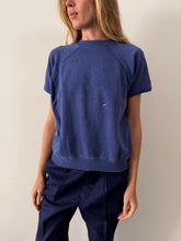 Wrangler Blue Short Sleeve Sweatshirt