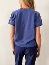 Wrangler Blue Short Sleeve Sweatshirt