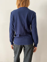 90s Navy Long Sleeve Tee