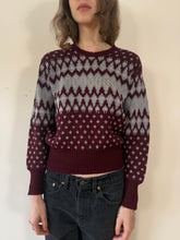 40s Jantzen Geometric Pattern Wool Sweater