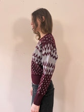 40s Jantzen Geometric Pattern Wool Sweater
