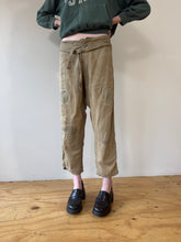 Antique Japanese Linen Tropical Uniform Pants