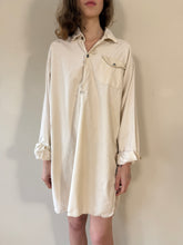 40s Swedish Cotton Linen Military Pullover