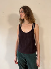 90s Lilith Brown Wool Pocket Tank