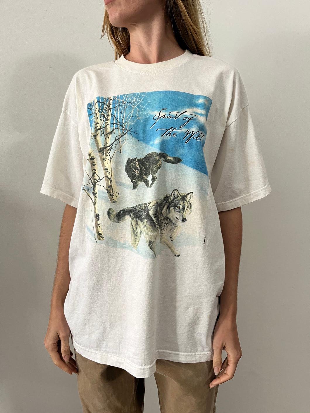 Spirit Of The Wild Wolf tee