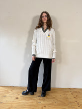 60s/70s Cricket Athletic Cableknit Sweater