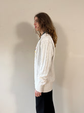60s/70s Cricket Athletic Cableknit Sweater