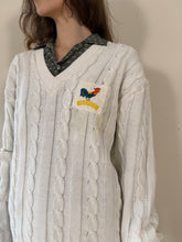 60s/70s Cricket Athletic Cableknit Sweater