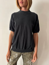 Faded Black Lee Short Sleeve Heavyweight tee