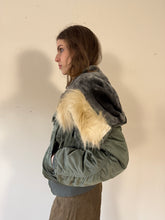 80s Air Force N-2B Cropped Hooded Parka