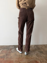 Brown Corduroy Carpenter Pants 28w