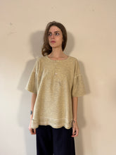 Antique Boxy Wool Henley