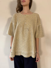 Antique Boxy Wool Henley