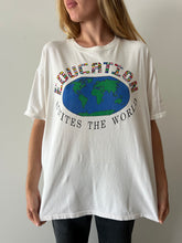 Education Unites The World tee