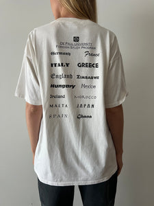 Education Unites The World tee