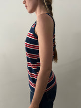 70s Red White & Blue Striped Tank